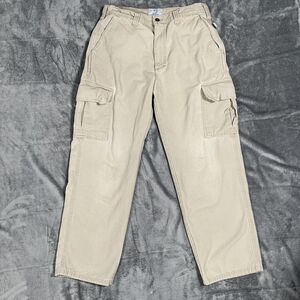 Tyndale FR Cargo Pants Mens 28x27.5 Beige Flame Resistant Arc Rated Workwear FR